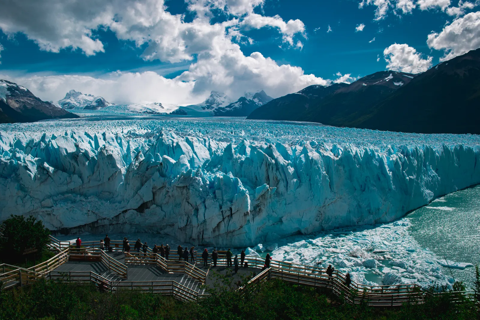 The Perito Moreno Glacier in Argentine Patagonia