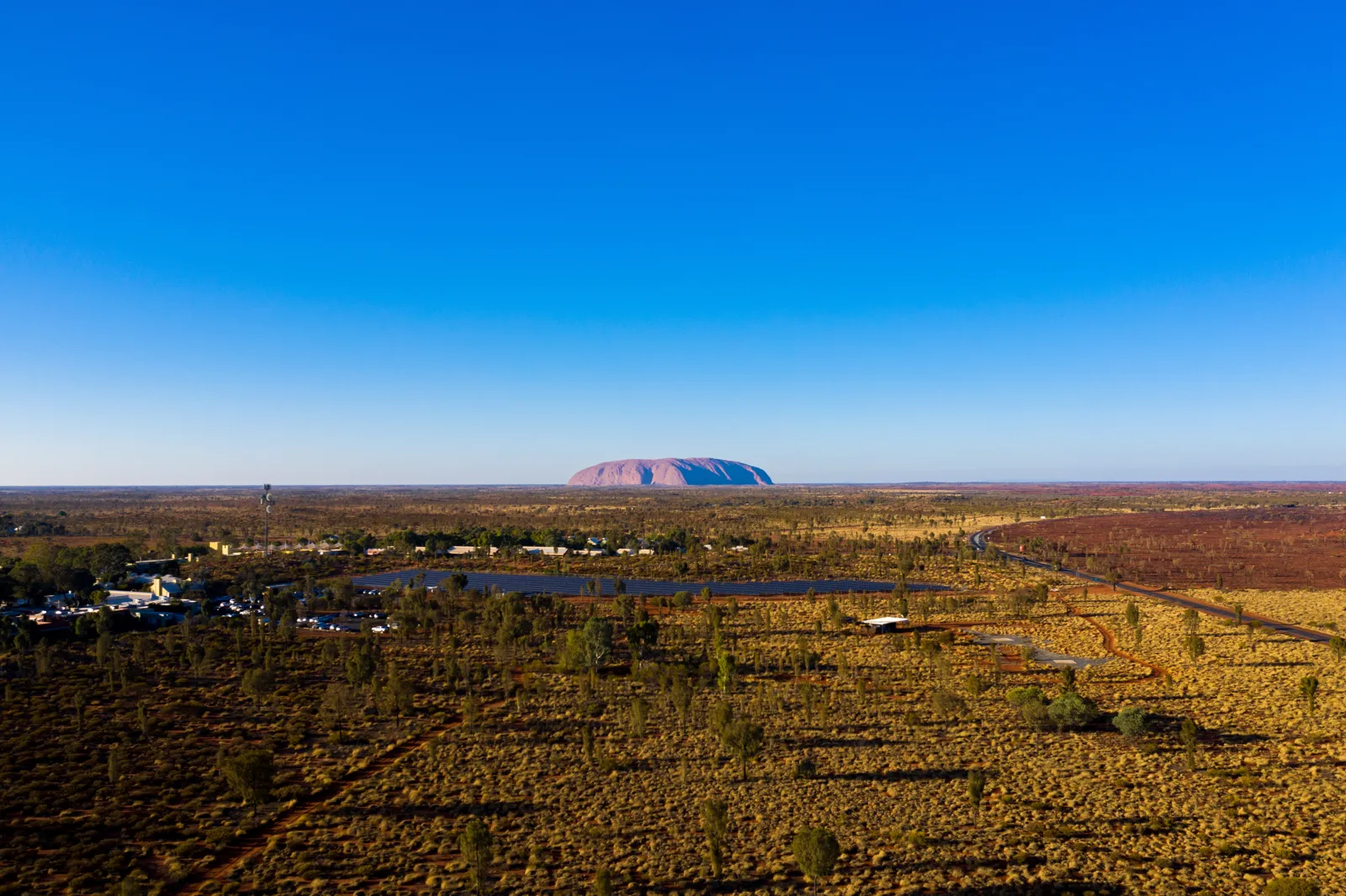 Uluru monolith in Australia's Red Centre