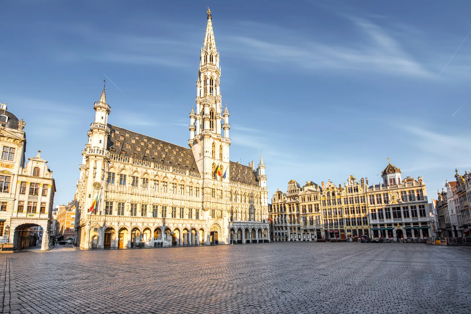 The town hall on the Grand-Place in Brussels