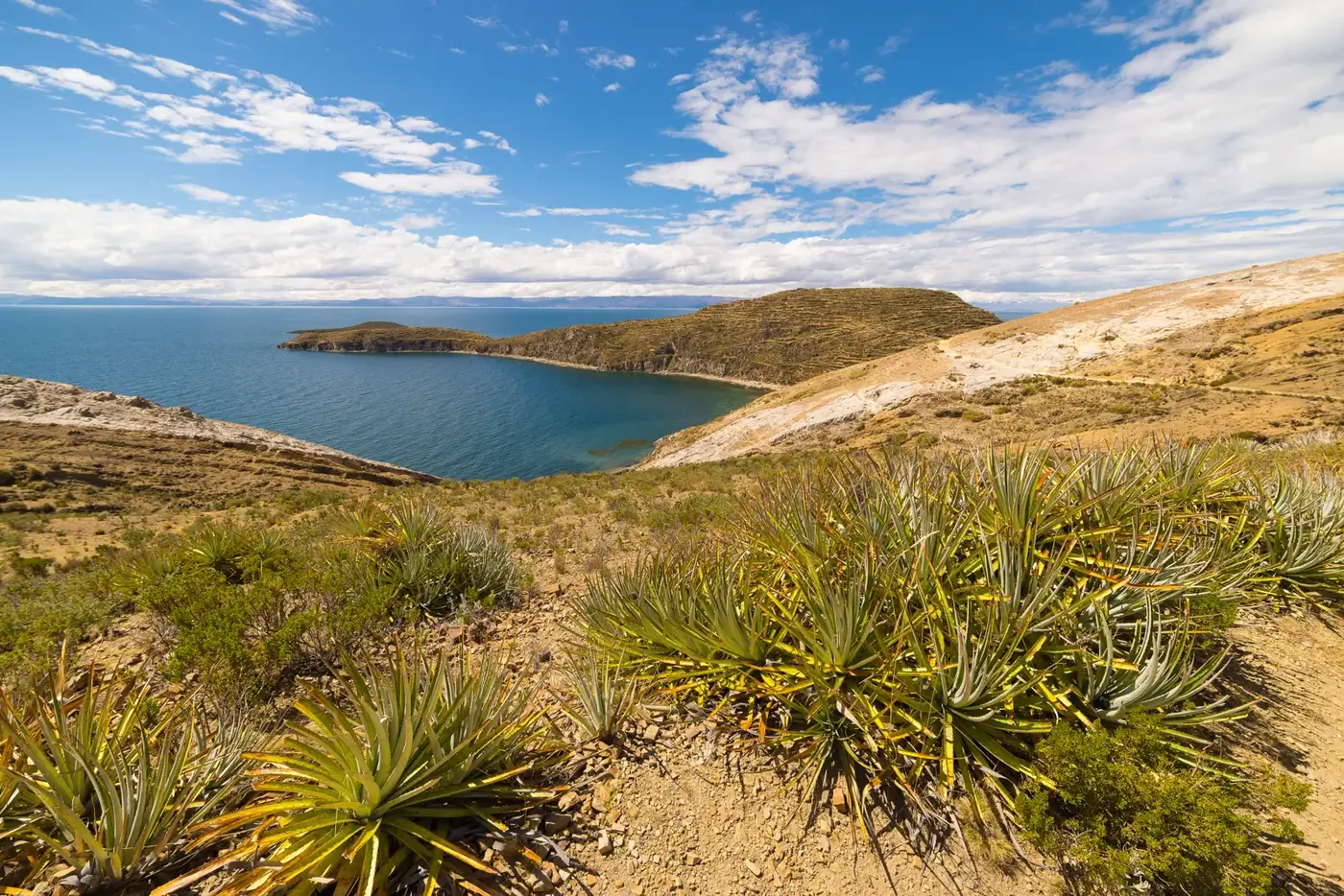 Isla del Sol on Lake Titicaca, Bolivia