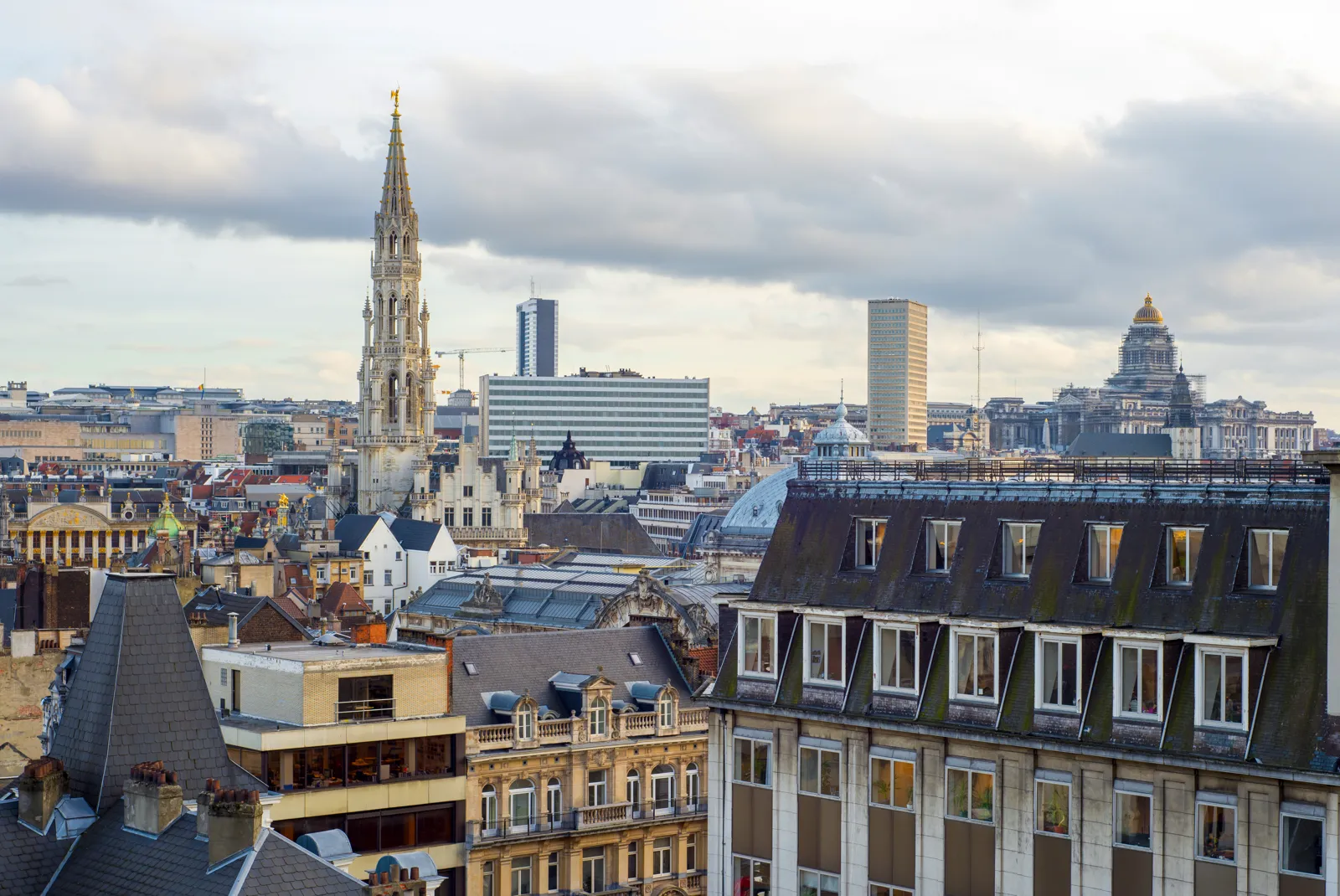 Visiter Bruxelles : que faire, quand partir, où dormir Vue sur la ville de Bruxelles