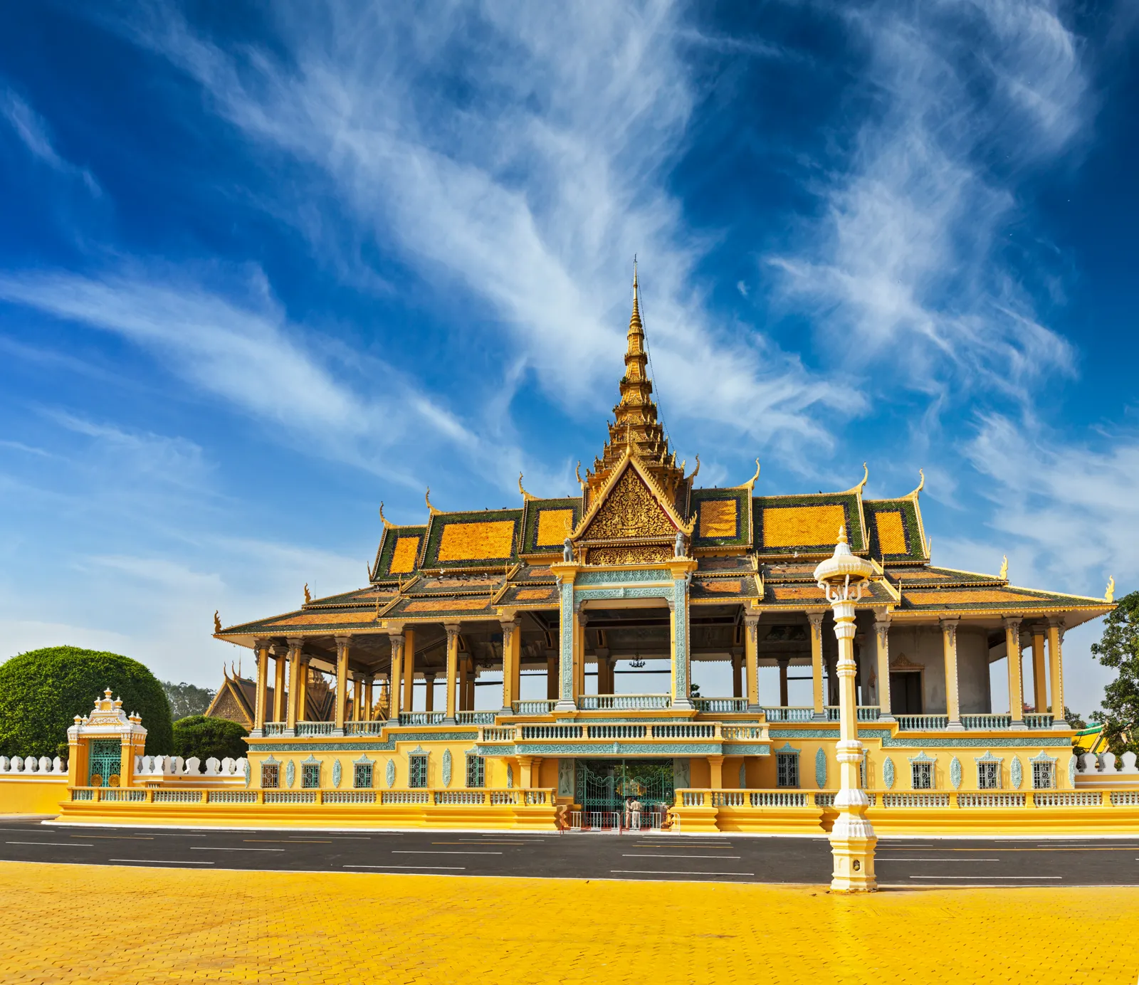 The Royal Palace in Phnom Penh, Cambodia