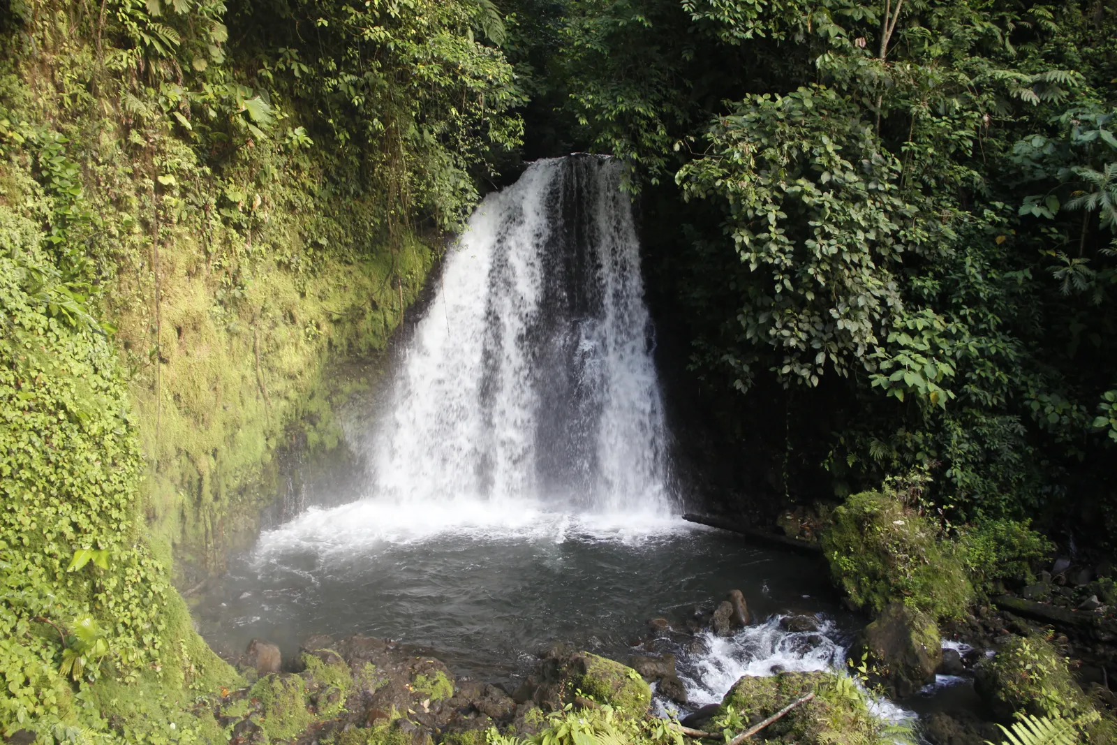 Cascade près du volcan La Frontera, à Monteverde au Costa Rica