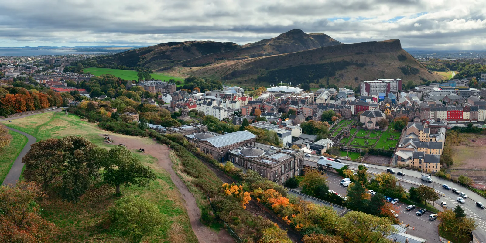 Panorama d'Édimbourg depuis Calton Hill