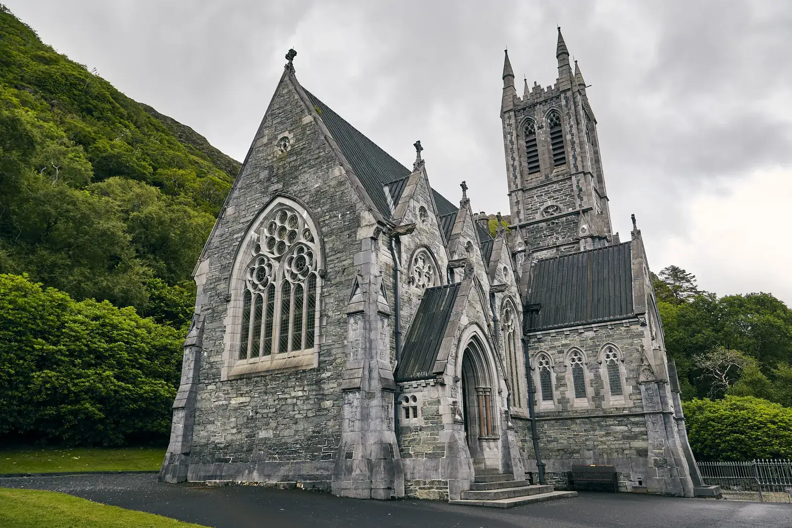 Kylemore Abbey in Connemara, Ireland