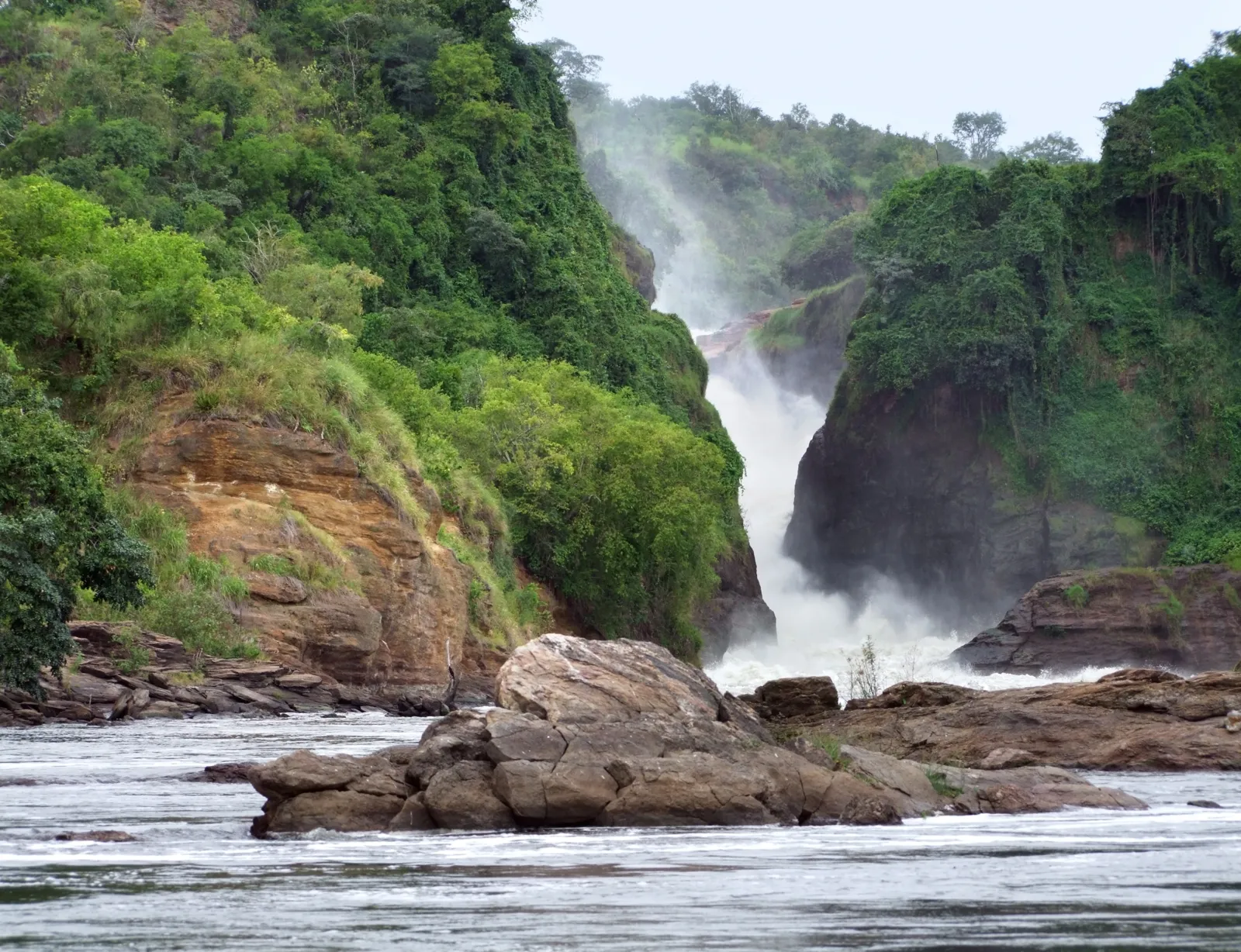 Murchison Falls on the Nile, Uganda