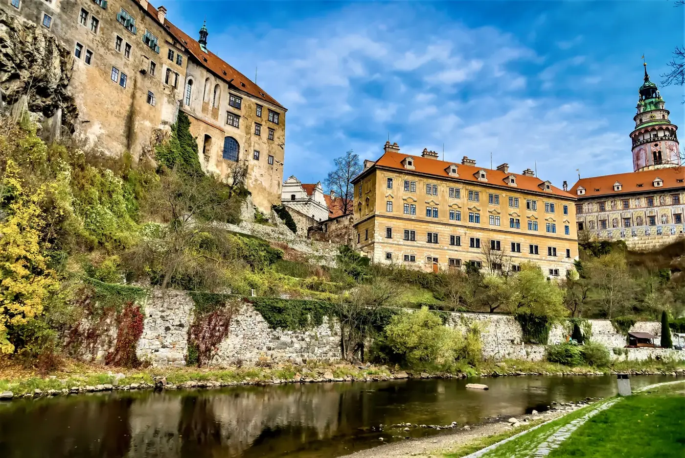 Český Krumlov Castle on the Vltava